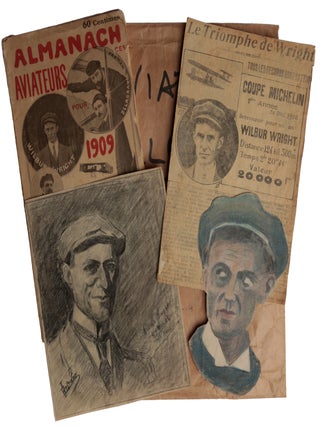 Archive concerning Wilbur Wright’s flights at the Auvours camp.