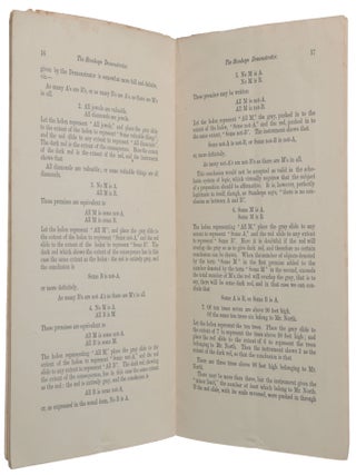 The Stanhope Demonstrator: An Instrument for Performing Logical Operations. Separately-paginated offprint from: Mind, Vol. IV.