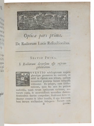 Lectiones opticae annis MDCLXIX, MDCLXIX, MDCLXX & MDCLXXI. In scholis publicis habitae: et nunce primum ex MSS. In lucem editae.