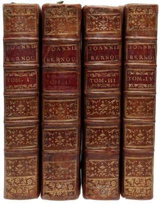 Item #6399 Opera omnia, tam antea sparsim edita. Johann BERNOULLI