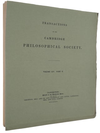 Item #6405 ‘Observations and Statistics. An Essay on the Theory of Errors of Observation and...