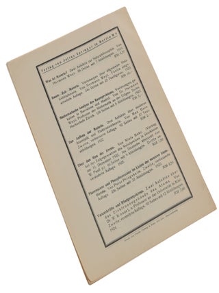 Anwendung der Quantenmechanik auf das Problem der anomalen Zeemaneffekte. Offprint from: Zeitschrift fur Physik 37 Band, 4/5 Heft, 5 May 1926.