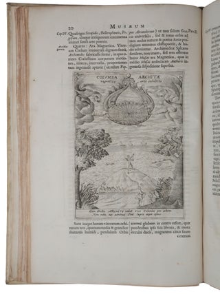 Romani Collegii Societatus Jesu Musaeum Celeberrimum: cujus magnum antiquariæ rei, statuarum, imaginum, picturarumque partem. Ex legato Alphonsi Donini, S.P.Q.R. a secretis, munificâ liberalitate relictum. P. Athanasius Kircherus, Soc. Jesu, novis & raris inventis locupletatum, compluriumque principum curiosis donariis magno rerum apparatu instruxit; innumeris insuper rebus ditatum, ad plurimorum, maximè exterorum, curiositatisque doctrinæ avidorum instantiam urgentesque preces novis compluribusque machinis, tum peregrinis ex Indiis allatis rebus publicæ luci votisque exponit Georgius de Sepibus Valesius, authoris in machinis concinnandis executor.