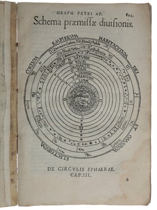 Cosmographia Petri Apiani, per Gemmam Frisium … iam demum ab omnibus vindicata mendis, ac nonnullis quoque locis aucta. Additis eiusdem argumenti libellis ipsius Gemmae Frisii.
