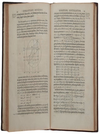 Horologium oscillatorium, sive de motu pendulorum ad horologia aptato demonstrationes geometricae.