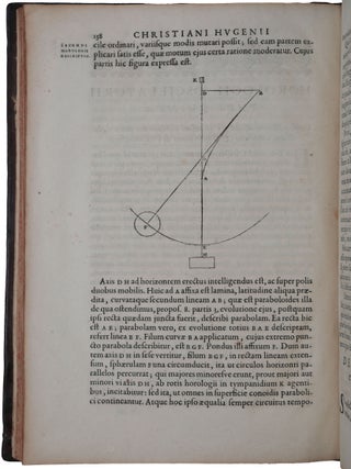 Horologium oscillatorium, sive de motu pendulorum ad horologia aptato demonstrationes geometricae.