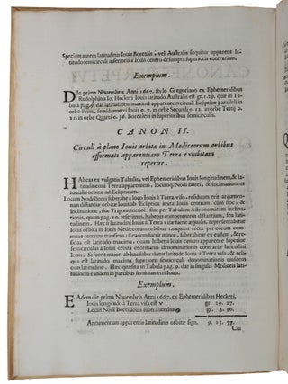 Ephemerides Bononienses Mediceorum syderum ex hypothesibus, et tabulis …