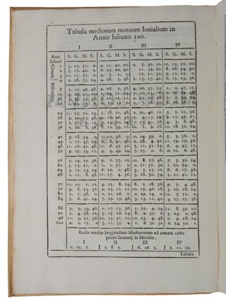 Ephemerides Bononienses Mediceorum syderum ex hypothesibus, et tabulis …