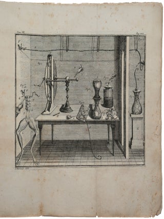 Item #6576 De viribus electricitatis in motu musculari commentarius. Luigi GALVANI