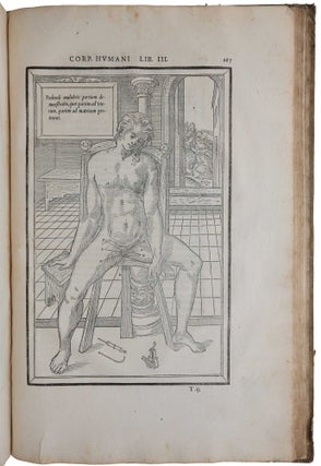 De dissectione partium corporis humani libri tres. Una cum figuris, & incisionum declarationibus, Stephano Riverio Chirurgo compositis.