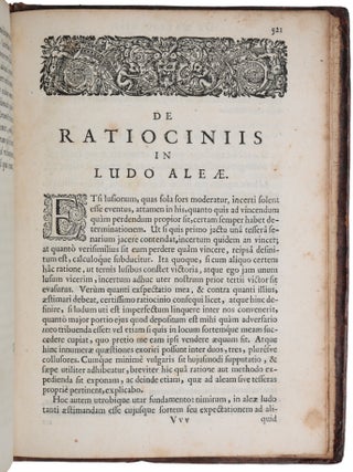 Item #6599 Exercitationum Mathematicarum libri quinque. ... Quibus accedit Christiani Hugenii...
