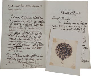 Item #6601 The Lady Huggins–Slocombe Archive: autograph letters from the astronomer Lady...