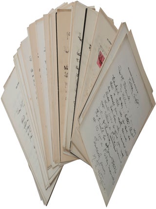 The Lady Huggins&ndash;Slocombe Archive: autograph letters from the astronomer Lady Margaret Huggins to the portrait painter Shirley Slocombe, with related correspondence, drafts, enclosures, and ephemera.