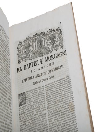 De sedibus, et causis morborum per anatomen indagatis libri quinque. Dissectiones, et animadversiones, nunc primum editas, complectuntur propemodum innumeras, medicis, chirurgis, anatomicis profuturas.