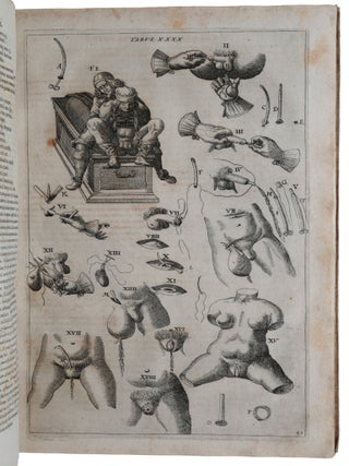 Χειροπλοθήκη, seu armamentarium chirurgicum XLIII. tabulis aeri elegantissime incisis, nec ante hac visis, exornatum. Opus posthumum, Medicinae pariter ac Chirurgiae Studiosos perutile & necessarium, in quo tot, tam veterum ac recentiorum instrumenta ab authore correcta, quàm noviter ab ipso inventa, quot ferè hodie ad usitatas operationes manuales feliciter peragendas requiruntur, iusta & hac tenus semper desiderata magnitudine & applicandi modo, depicta reperiuntur, cum annexa brevi Tabularum descriptione, & sequentibus cautionibus ac curationibus Chirurgico-Medicis per omnes ferè corporis humani partes externas observatis.