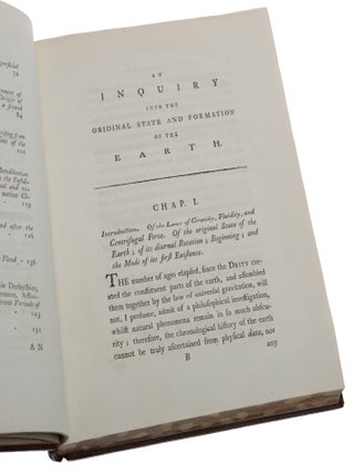 Theory of the Earth; or an Investigation of the laws observable in the composition, dissolution, and restoration of land upon the globe… Read March 7 and April 4 1785. Offprint from: Transactions of the Royal Society of Edinburgh, Vol. I.