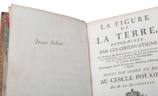 La figure de la terre, déterminée par les observations de messieurs De Maupertuis, Clairaut, Camus, Le Monnier, de l’Académie royale des sciences et de M. L’Abbé Outhier, correspondant de la même académie, accompagnés de M. Celsius, professeur d’astronomie à Upsal, faites par ordre du Roy au cercle polaire.