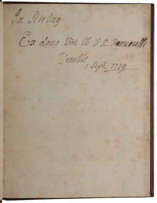Dissertatio physica de mercurio lucente in vacuo quam annuente aeterno luminum patre permissu sapientiss. Philos. Ord. in Univ. Basil. sub praesidio viri excellentissimi, celeberrimi Joh. Bernoulli, Ph. et M ed. D. Math. P. P. trium societatum scient. Gall. Angl. et Boruss. Socii, patroni et praeceptoris sui omni observantiae cultu prosequendi, publico eruditorum examini submittit ad d. 24. Mart. MDCCXIX Wilhelm. Bernhard. Nebel, Hasso-Marpurg. M. C. Auctor. In auditorio collegii inferioris.