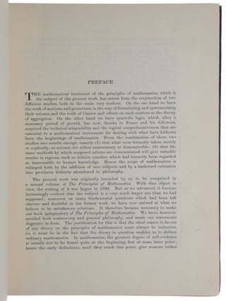 Principia Mathematica.