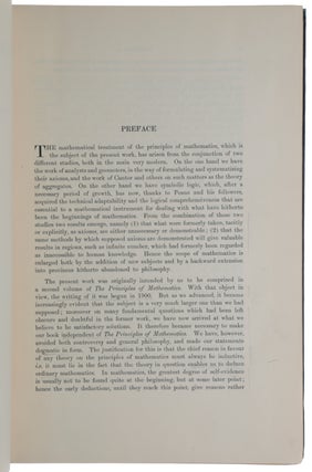 Principia Mathematica.
