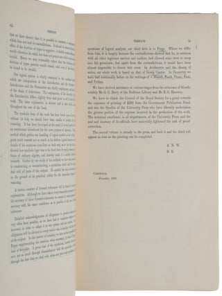 Principia Mathematica.