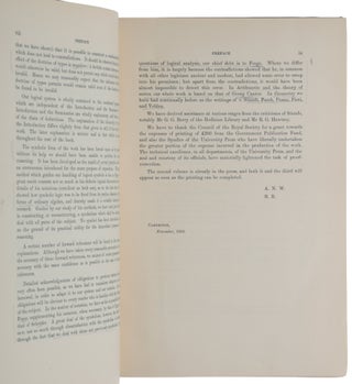 Principia Mathematica.