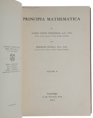 Principia Mathematica.