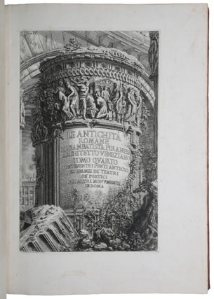 Le Antichità Romane.