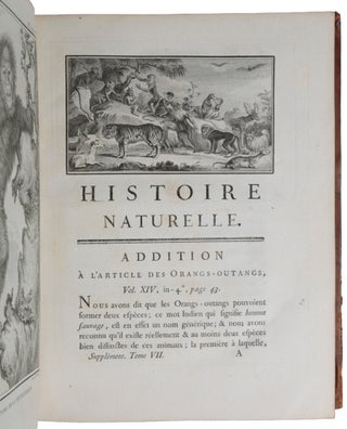 Histoire naturelle, générale et particulière, avec la description du Cabinet du Roy.