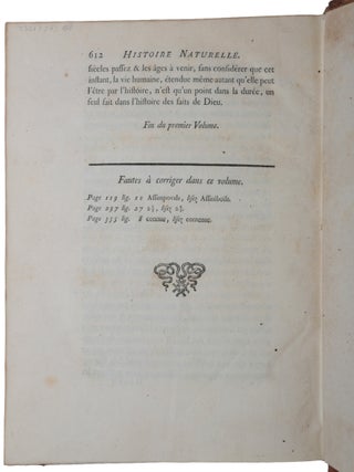 Histoire naturelle, générale et particulière, avec la description du Cabinet du Roy.