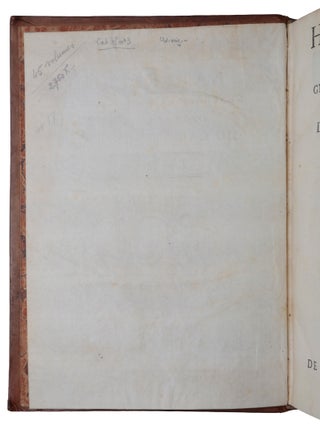 Histoire naturelle, générale et particulière, avec la description du Cabinet du Roy.