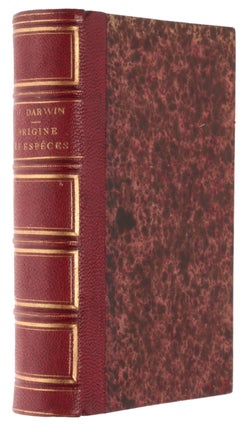 De l'Origine des Espèces, ou des Lois du Progrès chez les êtres organisés. Traduit en français sur la troisième Édition avec l'autorisation de l'Auteur par Mlle Clémence-Auguste Royer, avec une préface et des notes du traducteur.