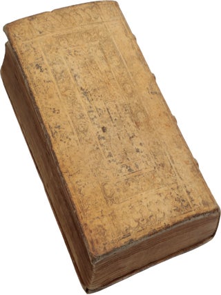 Almagestum seu magnae constructionis mathematicae opus plane divinum, latina donatum lingua ab Georgio Trapezuntio &hellip; per Lucam Gauricum Neapolit. divinae matheseos professorem egregium in alma urbe Veneta orbis regina recognitum. [Bound with:] APIAN, Peter. Introductio geographica Petri Apiani in doctissimas Verneri annotationes &hellip; cum quadrante novo Meteoroscopij loco usitatissimo. Huic accedit translatio nova primi libri Geographiae Cl. Ptolemaei translatio adiuncta &hellip; Adiuncta est epistola Io. de Regiomonte ad Reverendissimum Cardinalem Bessarionem &hellip; de utriusque arsque & vivendi rationibus de monstratura magnum opera Reverend. Petri Apiani sociogr.